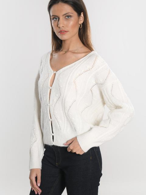 Kookai CARDIGAN MONICA ECRU