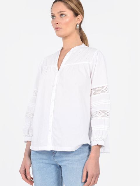 Kookai CHEMISE BLOUSE PAMPA BLANC