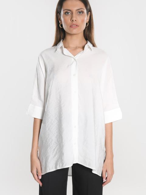 Kookai CHEMISE OVERSIZE LILOU OFF WHITE