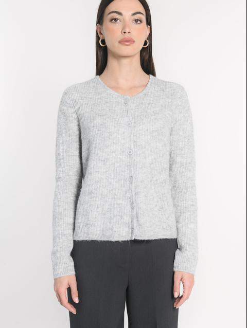 Kookai GILET DANNA GRIS CHINÉ