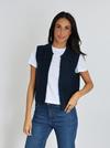 Kookai GILET LAURENCE NAVY