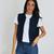 Kookai GILET LAURENCE NAVY