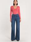 Kookai JEAN FLARE ANGELE DOUBLE STONE