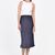 Kookai JUPE SATIN MIDI ELLIS ECLIPSE