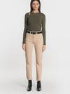 Kookai PANTALON CROPPED SPORTWEAR BRENDA CAMEL