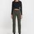 Kookai PANTALON CROPPED SPORTWEAR BRENDA KAKI