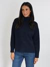 Kookai PULL COL ROULÉ CELINA NAVY