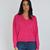 Kookai PULL COL V ANITA FUSCHIA