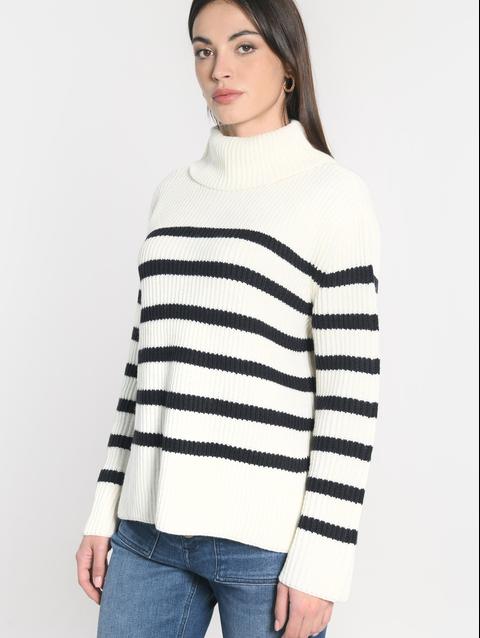 Kookai PULL MARIN SIW ÉCRU/MARINE