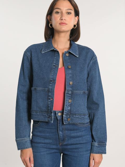 Kookai VESTE JEAN JENNY STONE