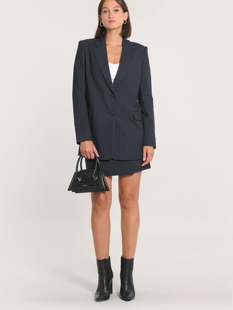 Kookai VESTE RAYURE TENNIS AUDREY NAVY